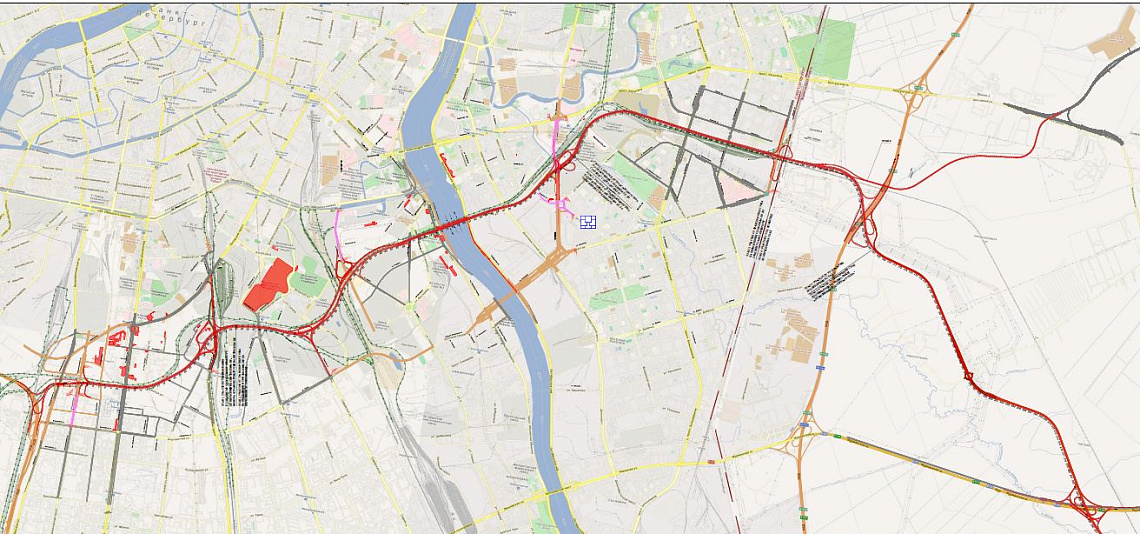 Изображение проекта Широтная магистраль скоростного движения (ШМСД 2-4 этапы) №1